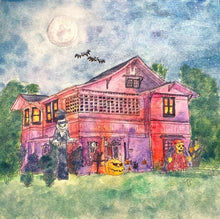 Load image into Gallery viewer, Custom Home/Business Ink & Watercolor Portraits